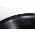 modern metal Bar furniture armchair Stool Leather Upholstery cup shaped fiberglass frame chair